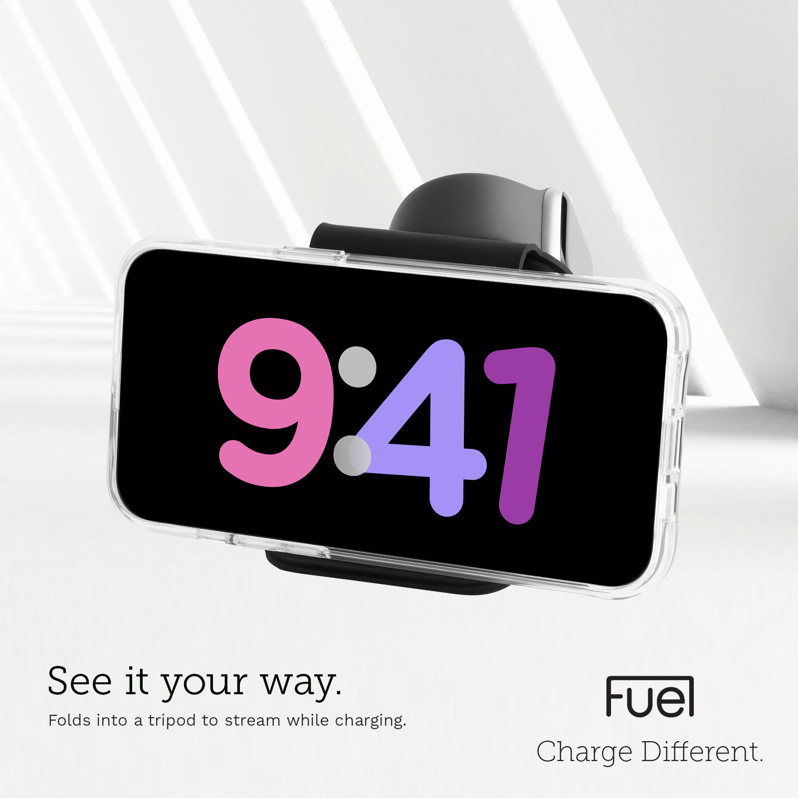 Fuel Foldable Wireless Qi2 Travel Charger