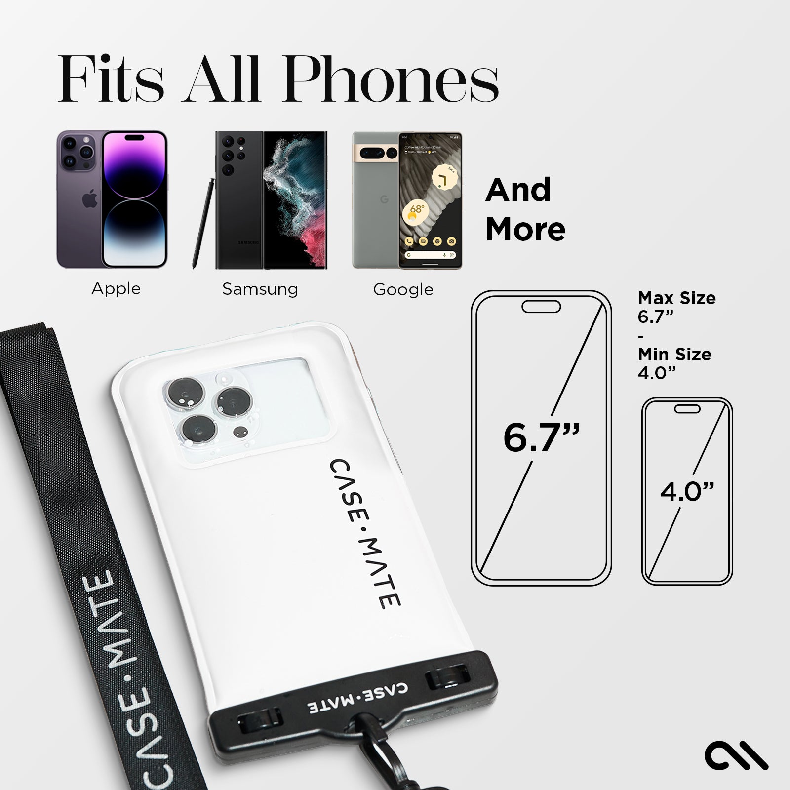 2 Pack Waterproof Floating Pouch (Sand Dollar)