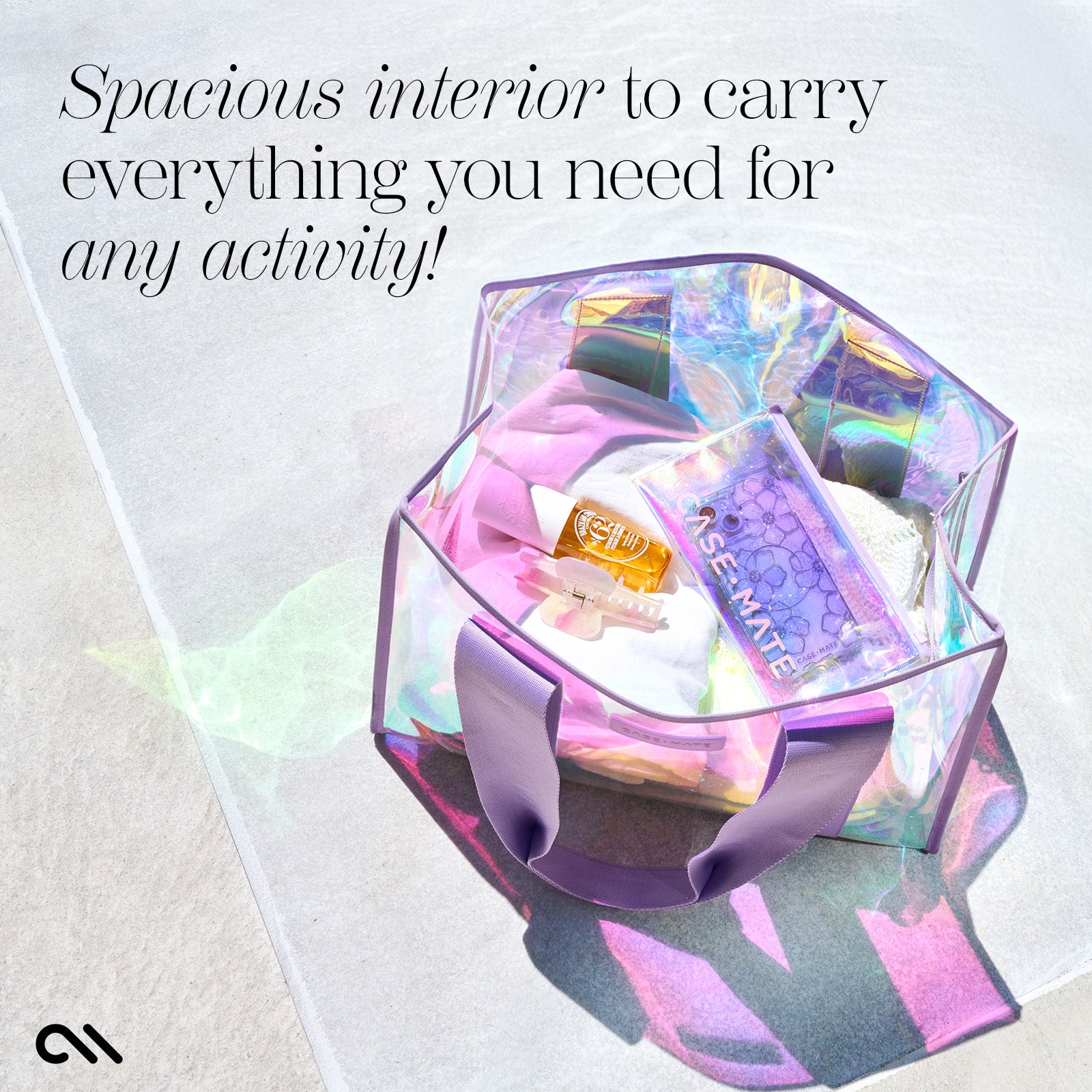 Soap Bubble Travel Tote