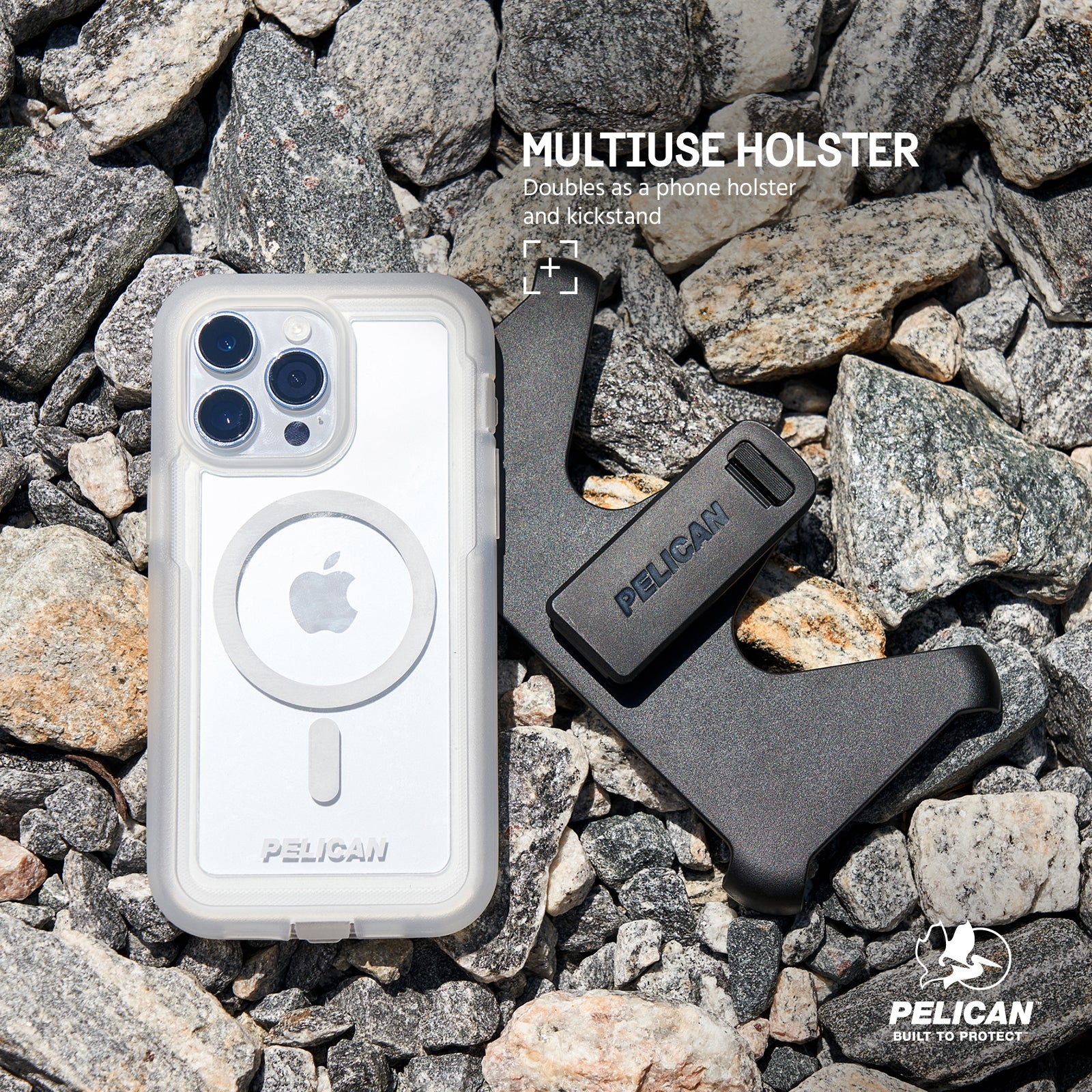 Pelican Voyager Clear (Works with MagSafe)