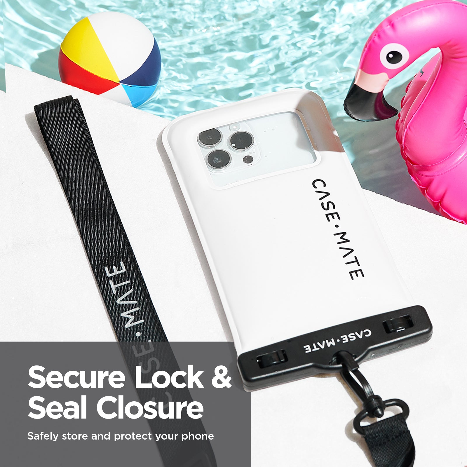 2 Pack Waterproof Floating Pouch (Sand Dollar)