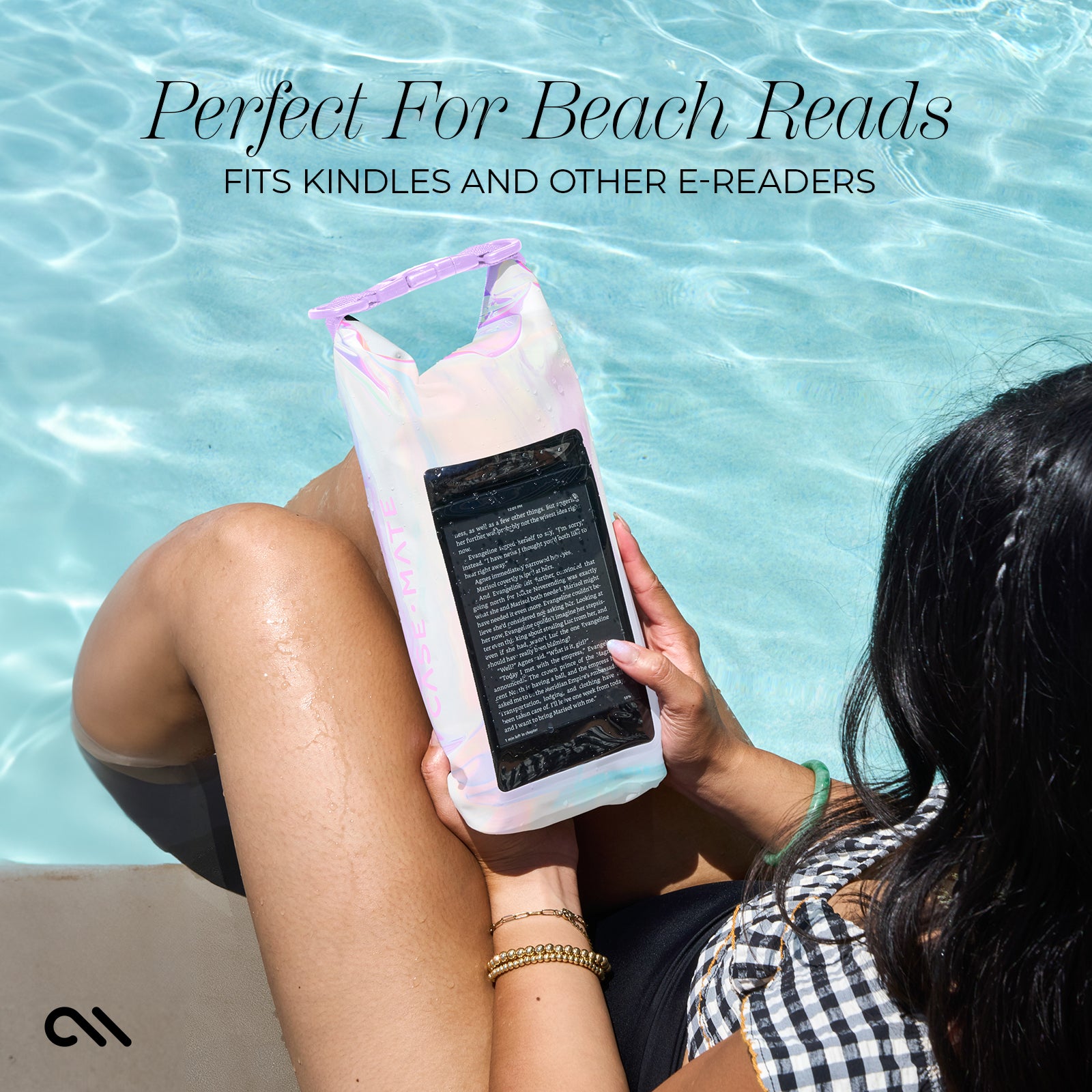 Waterproof Bucket Bag (Soap Bubble)