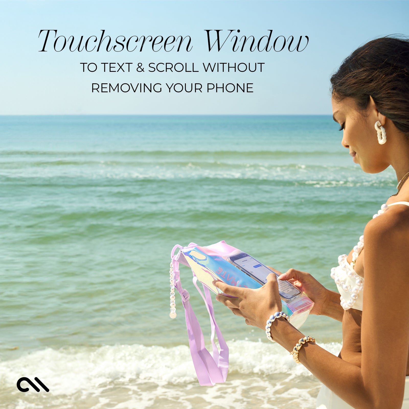 Waterproof Bucket Bag (Soap Bubble)