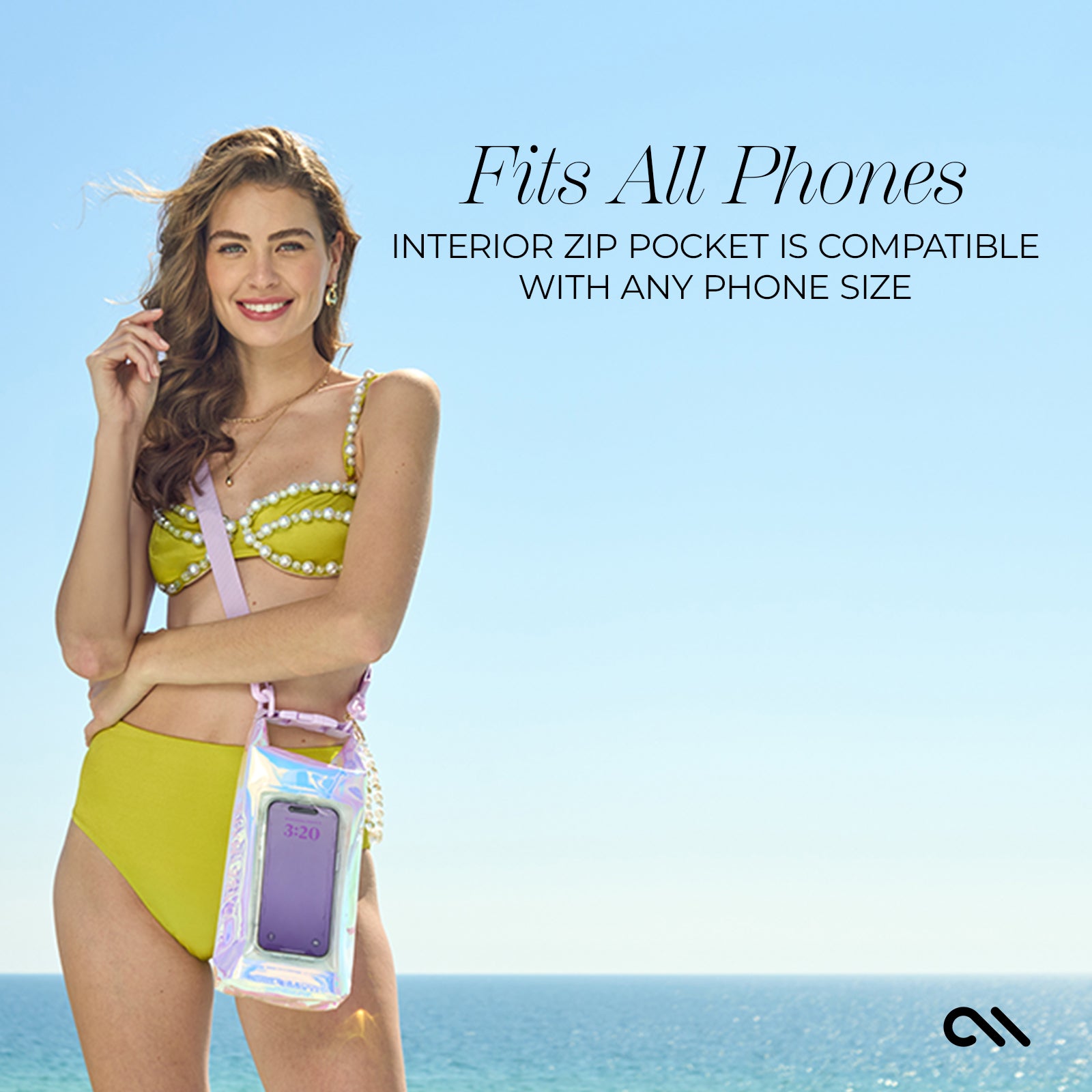 Waterproof Bucket Bag (Soap Bubble)