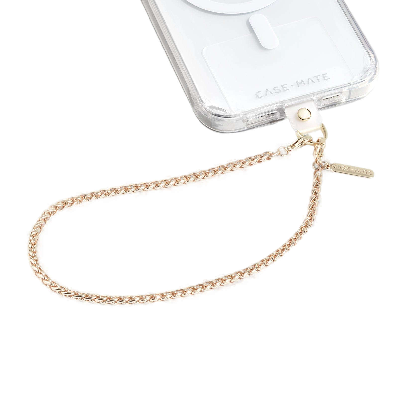 Dainty Gold Chain Phone Charm