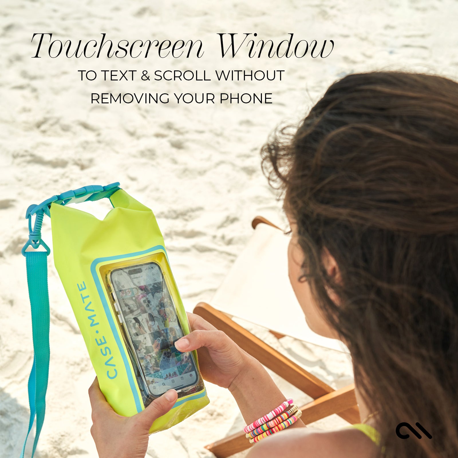 Waterproof Bucket Bag (Citrus Splash)