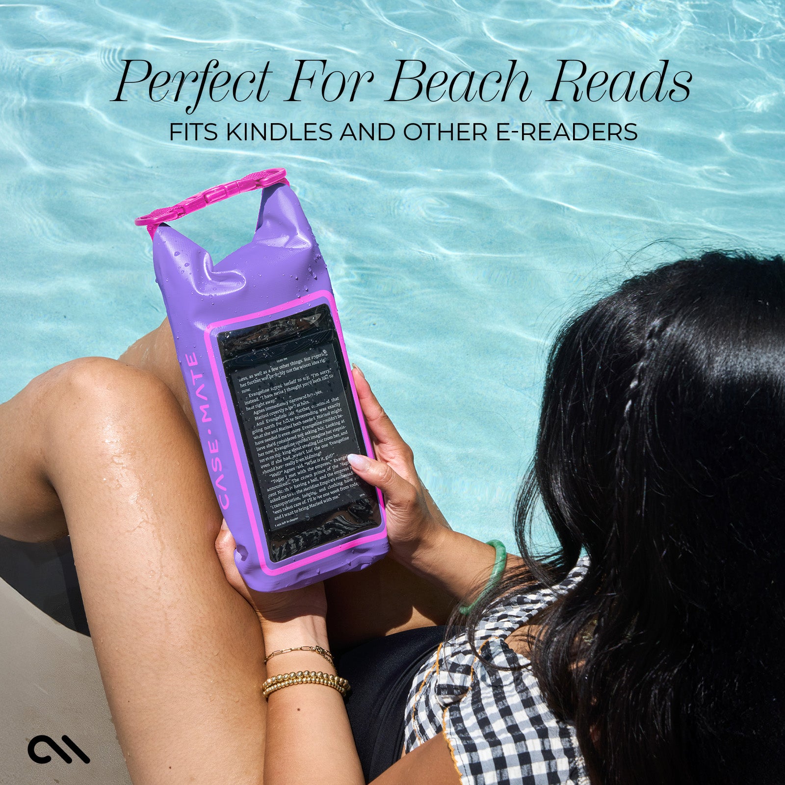 Waterproof Bucket Bag (Purple Paradise)