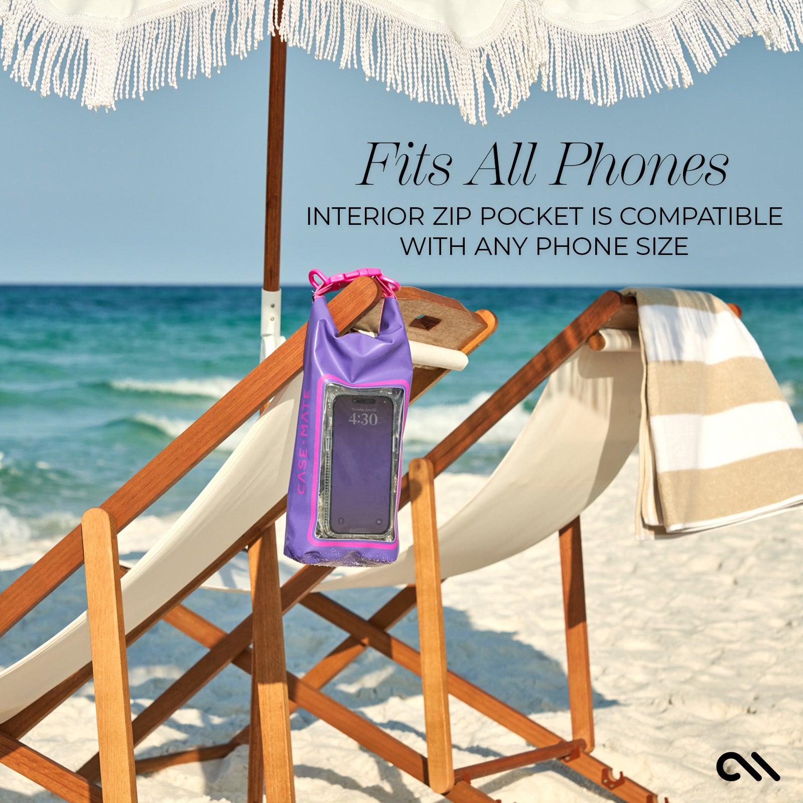 Waterproof Bucket Bag (Purple Paradise)