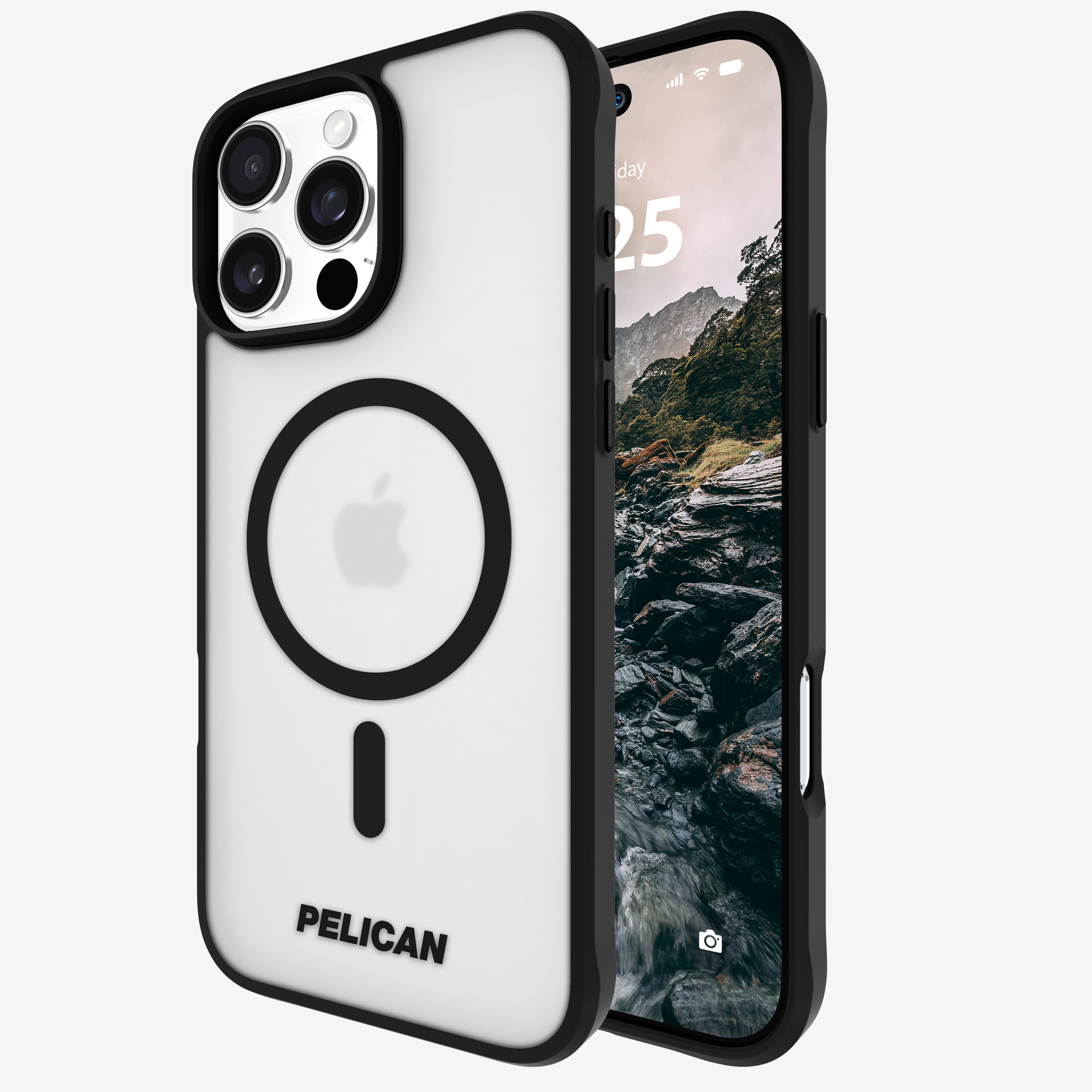 Pelican Ranger (Frosted Clear/Black w/ MagSafe)