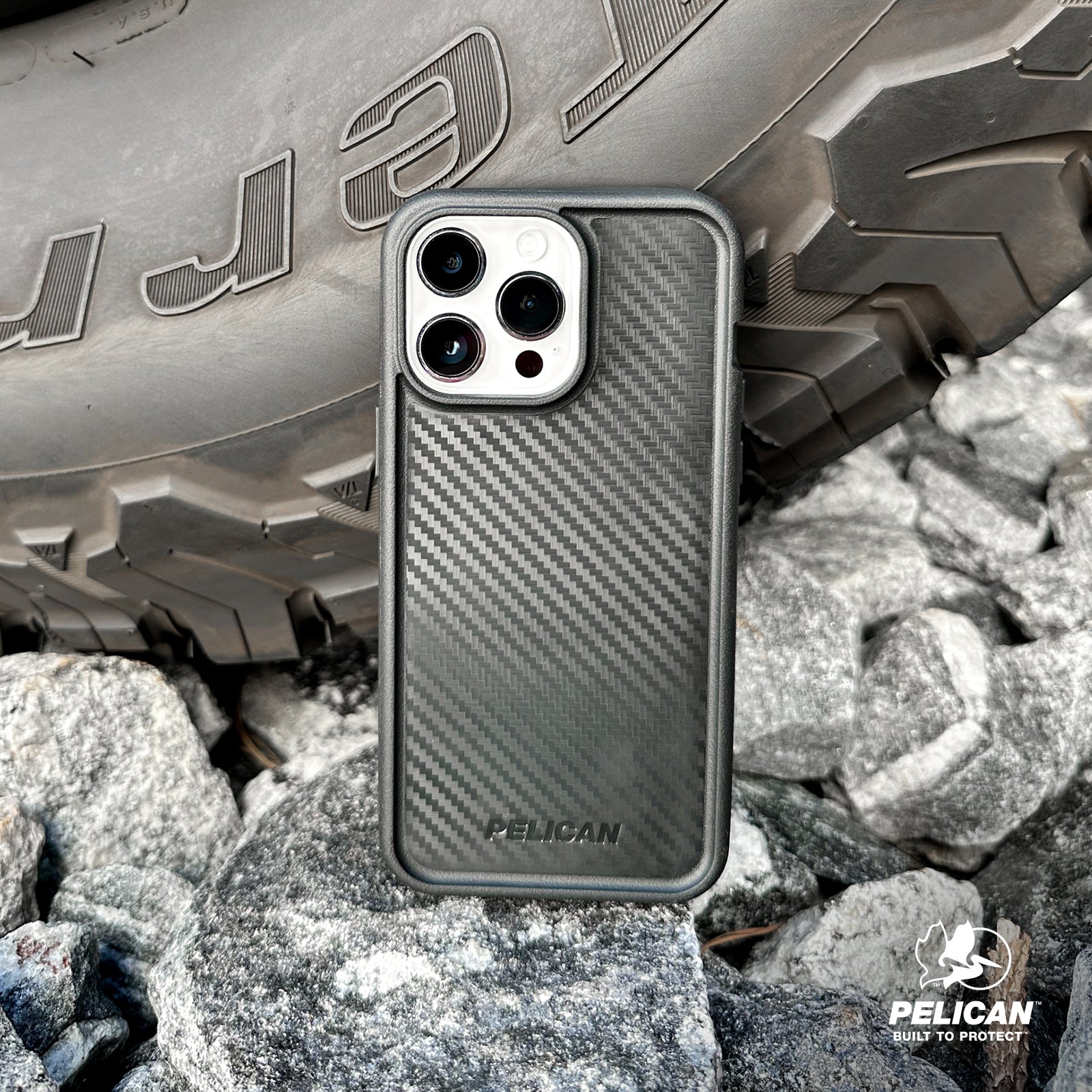 Pelican Protector Carbon (Works with MagSafe)