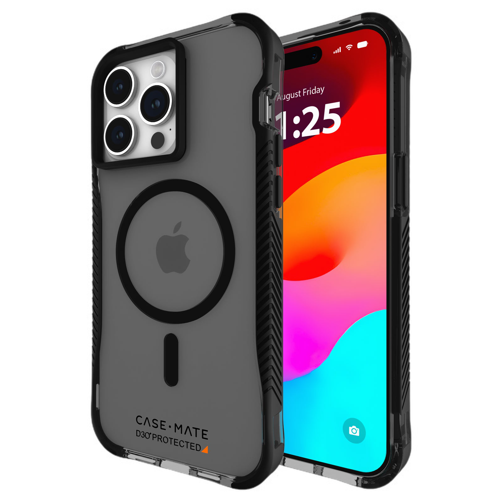 Tough Grip D30 Black (Works with MagSafe)