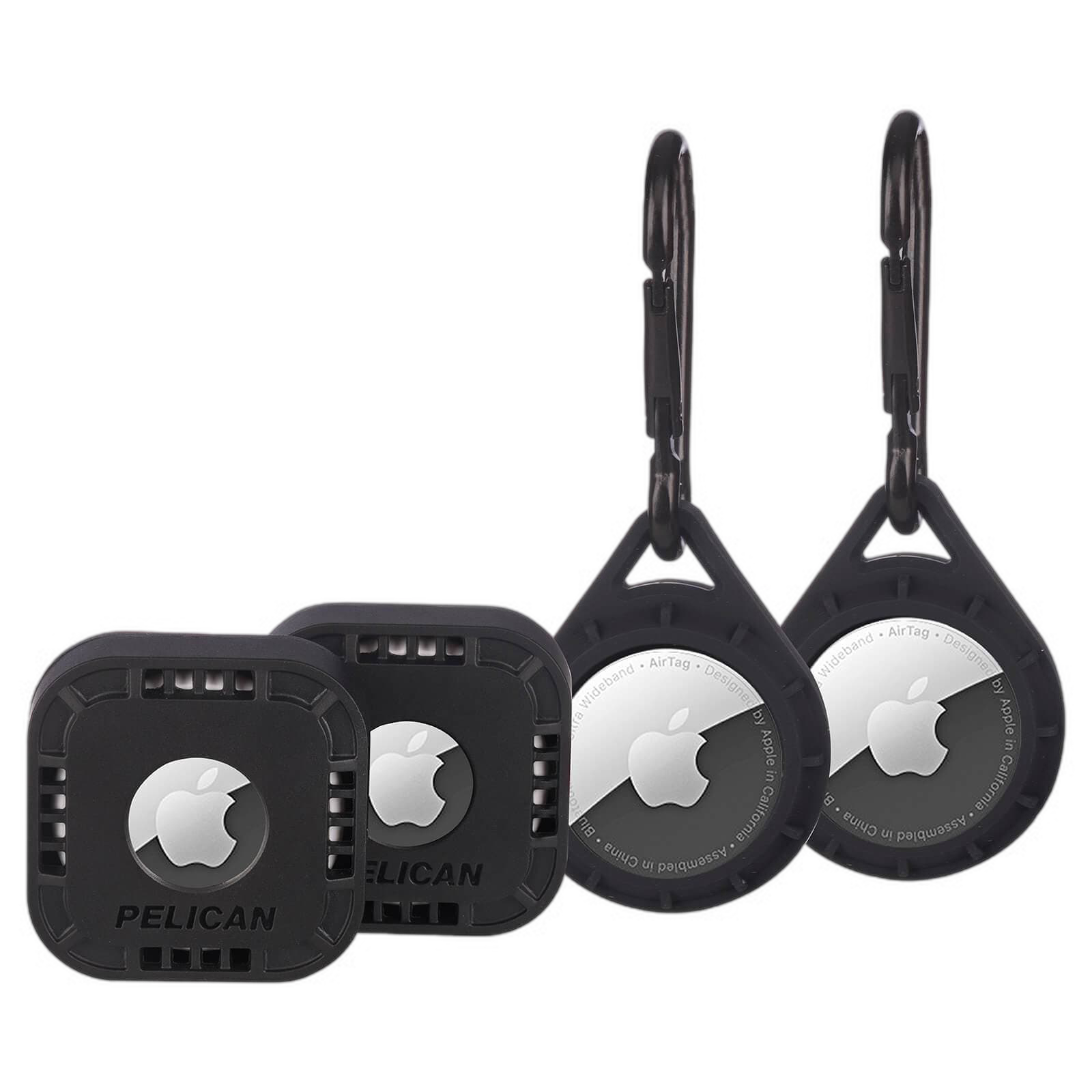 Pelican Protector AirTag Case Variety Pack (Black) color::Black