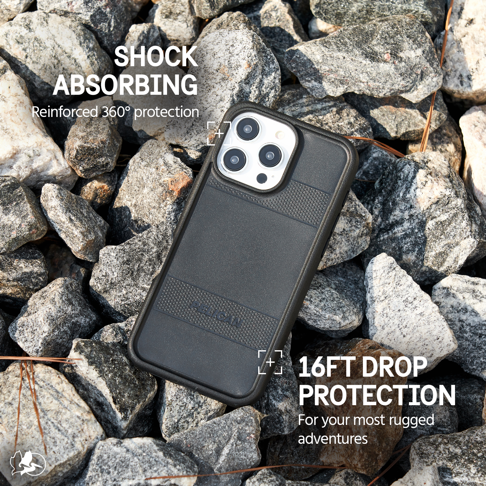 Pelican Protector (Black w/ MagSafe)