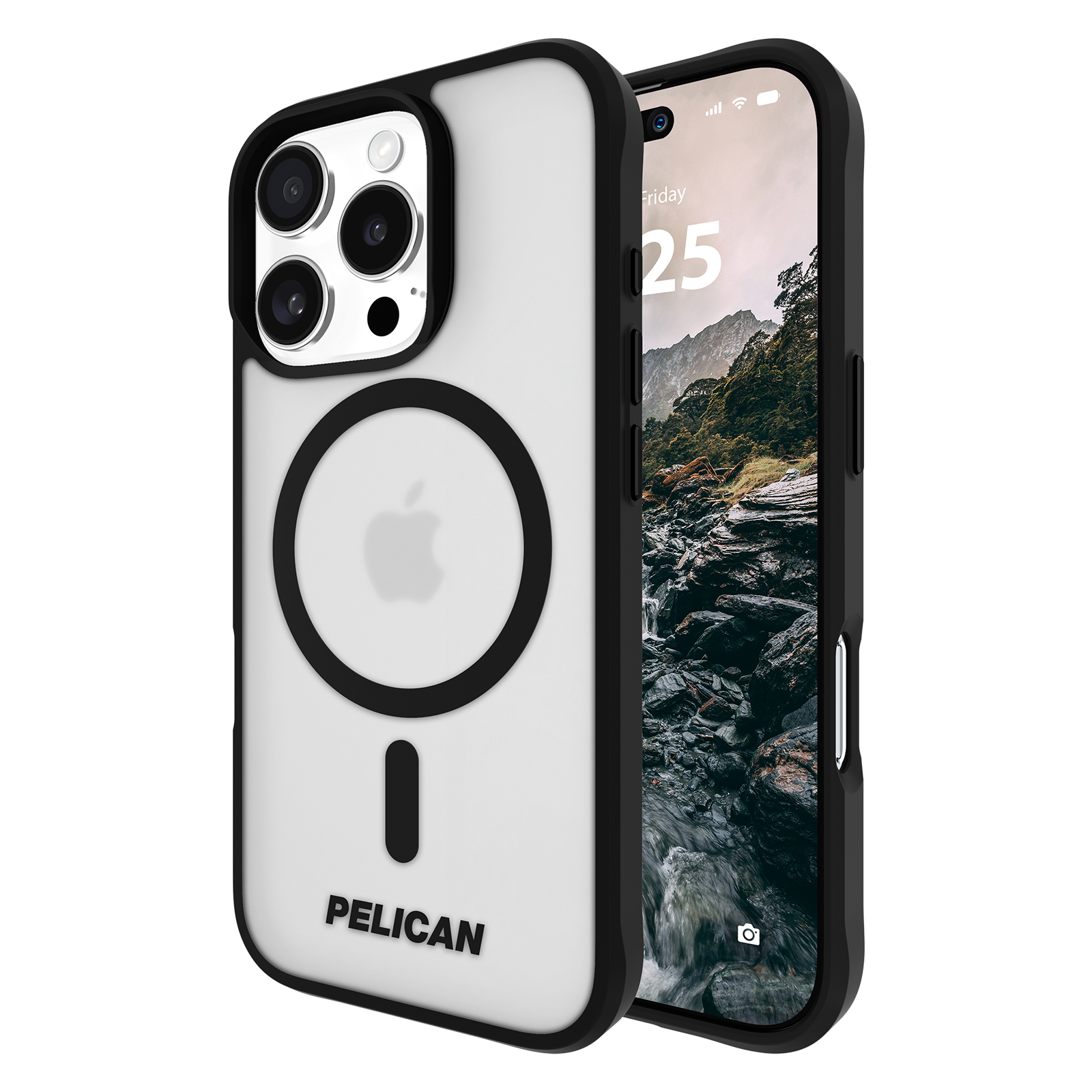 Pelican Ranger (Frosted Clear/Black w/ MagSafe)