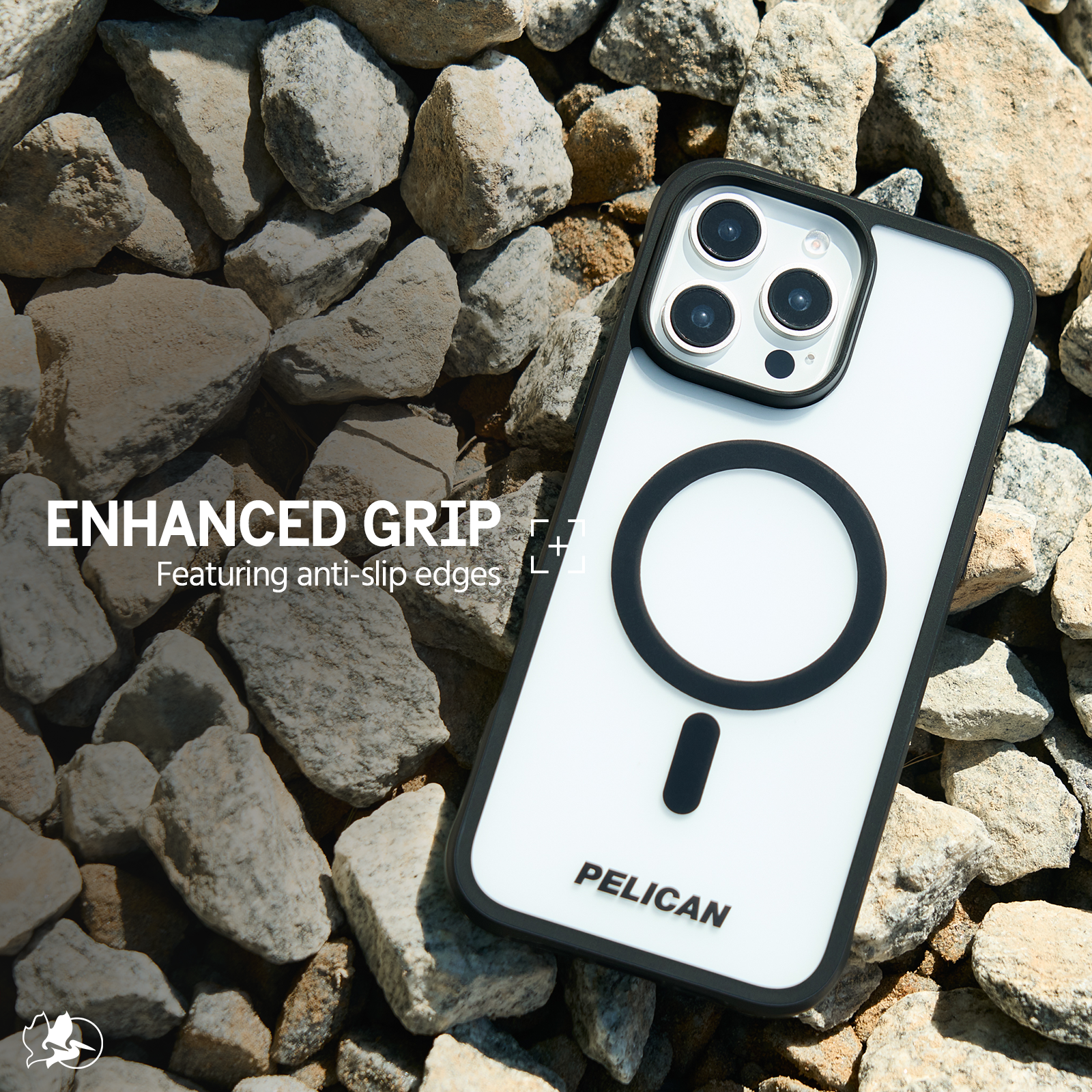 Pelican Ranger (Frosted Clear/Black w/ MagSafe)