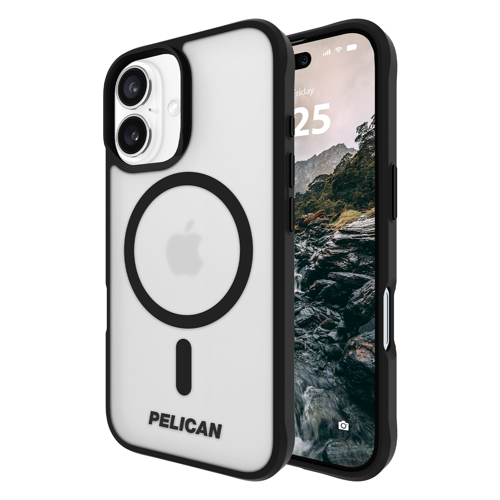Pelican Ranger (Frosted Clear/Black w/ MagSafe)