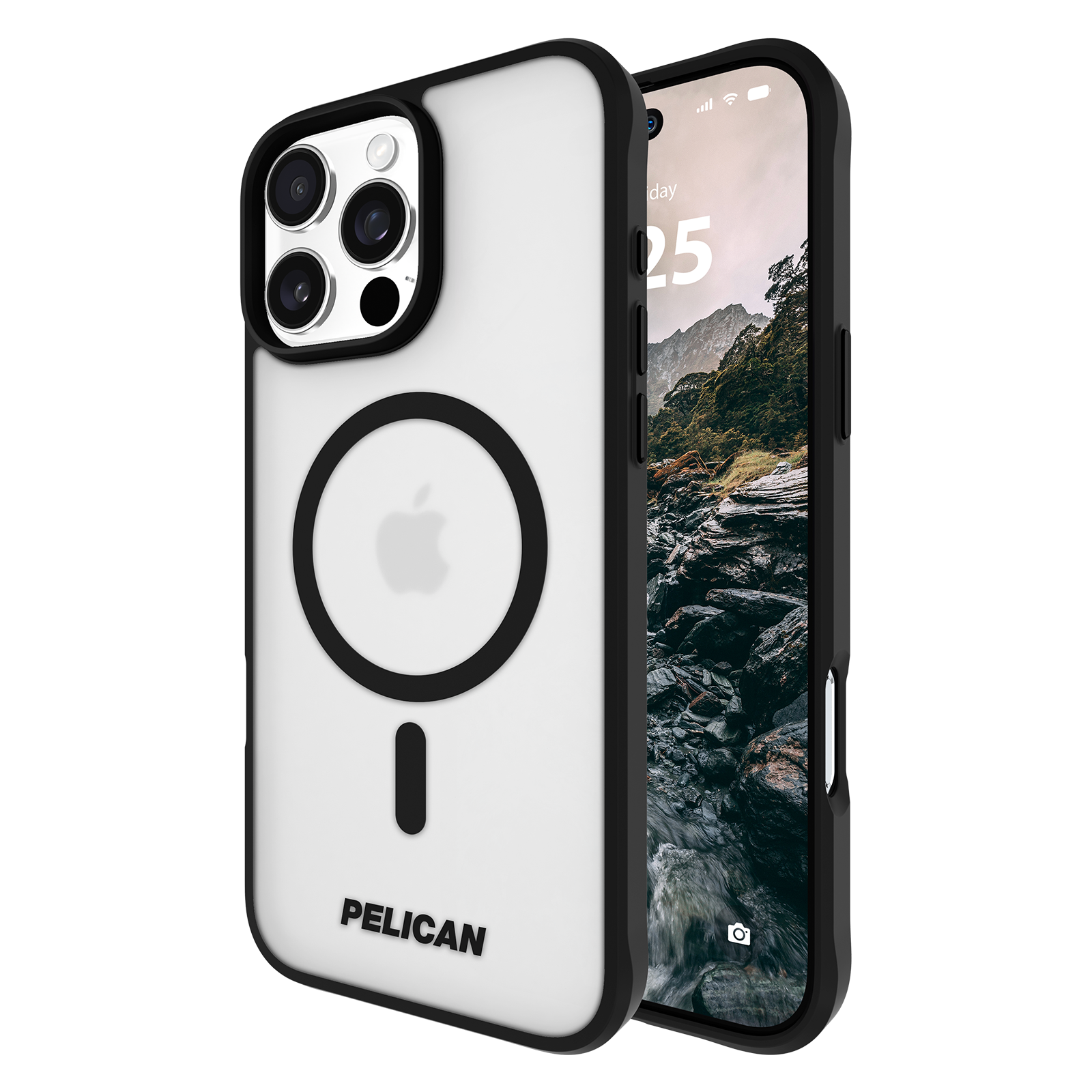Pelican Ranger (Frosted Clear/Black w/ MagSafe)