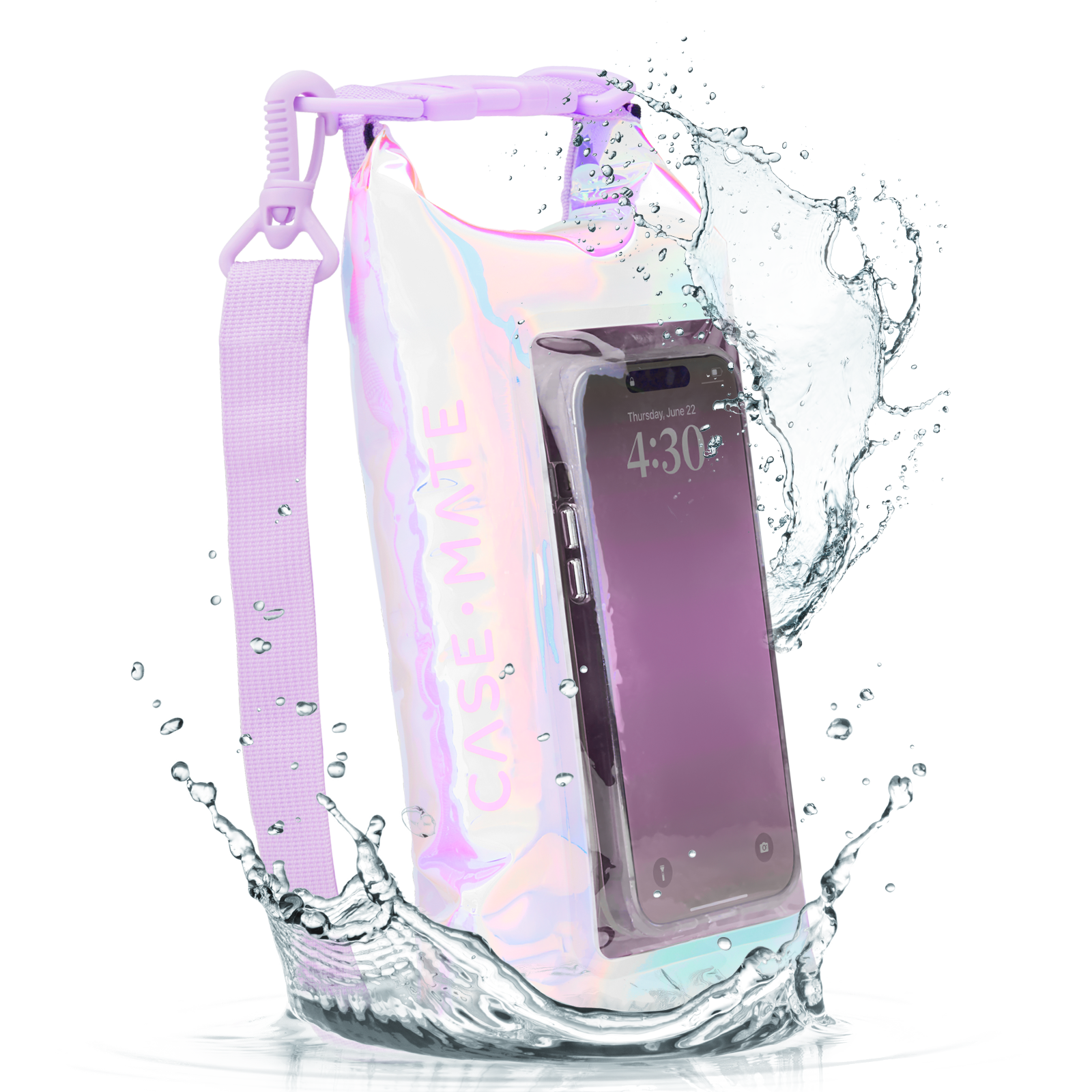 Waterproof Bucket Bag (Soap Bubble)