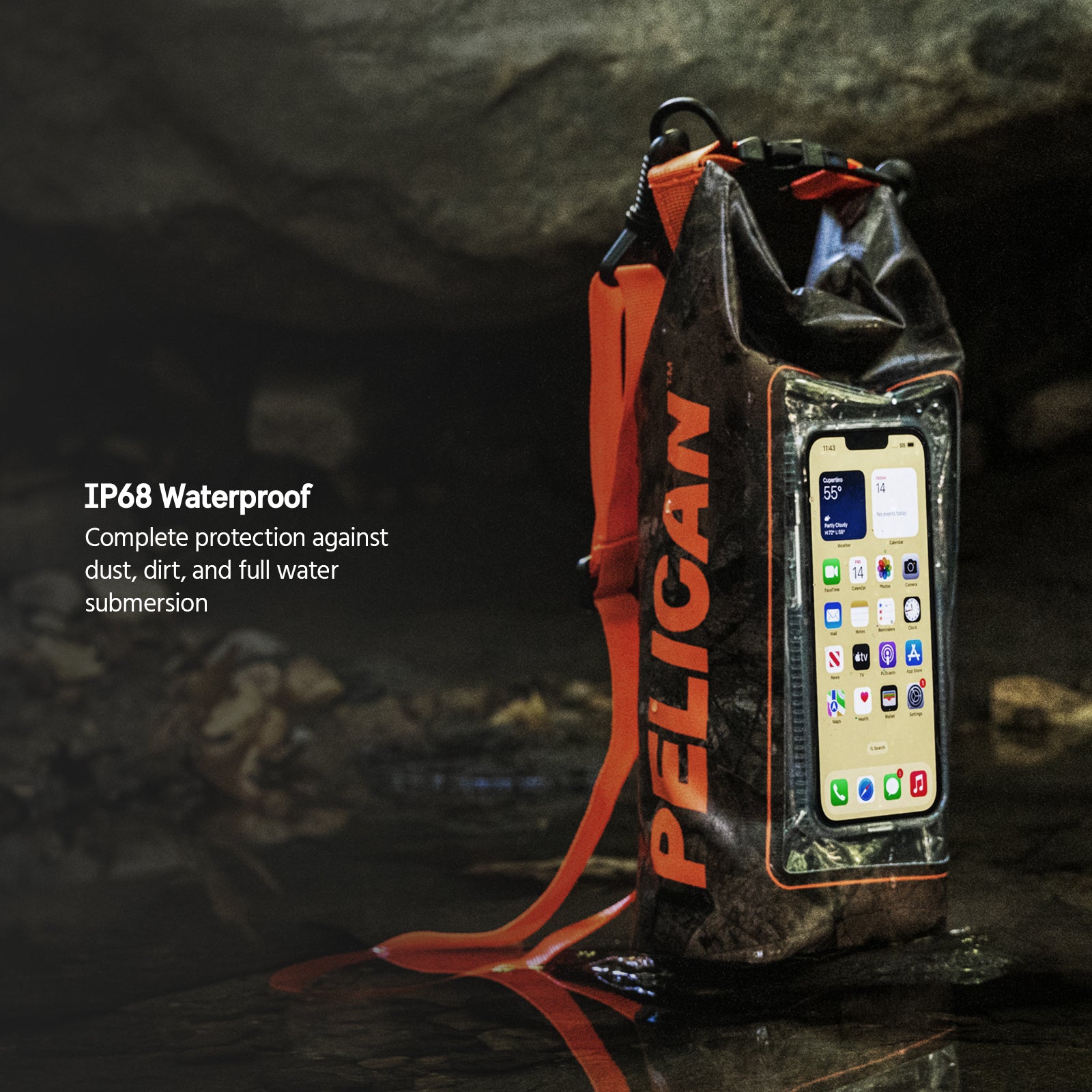 2 Pack Pelican Marine Water Resistant Dry Bag (Hunter Camo)