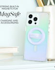 Case-Mate Iridescent Rainbow Blox (Works with MagSafe)