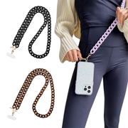 Crossbody Chains 3 Pack (Lavender, Black, Tortoiseshell)