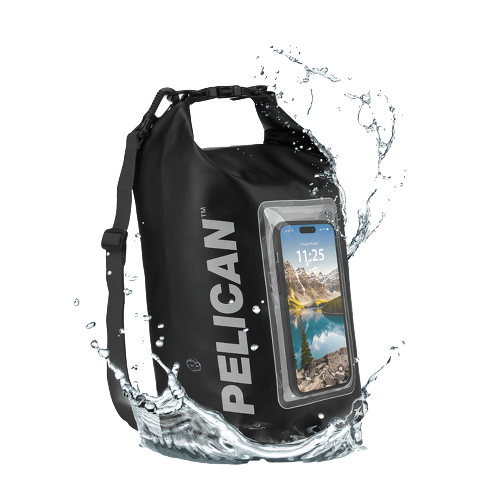 Pelican Marine 5L Dry Bag (Stealth Black)