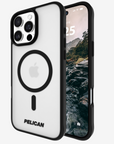 Pelican Ranger - Frosted Clear/Black w/ MagSafe