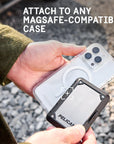 Pelican Shield MagSafe RFID Blocking Wallet Brushed Titanium