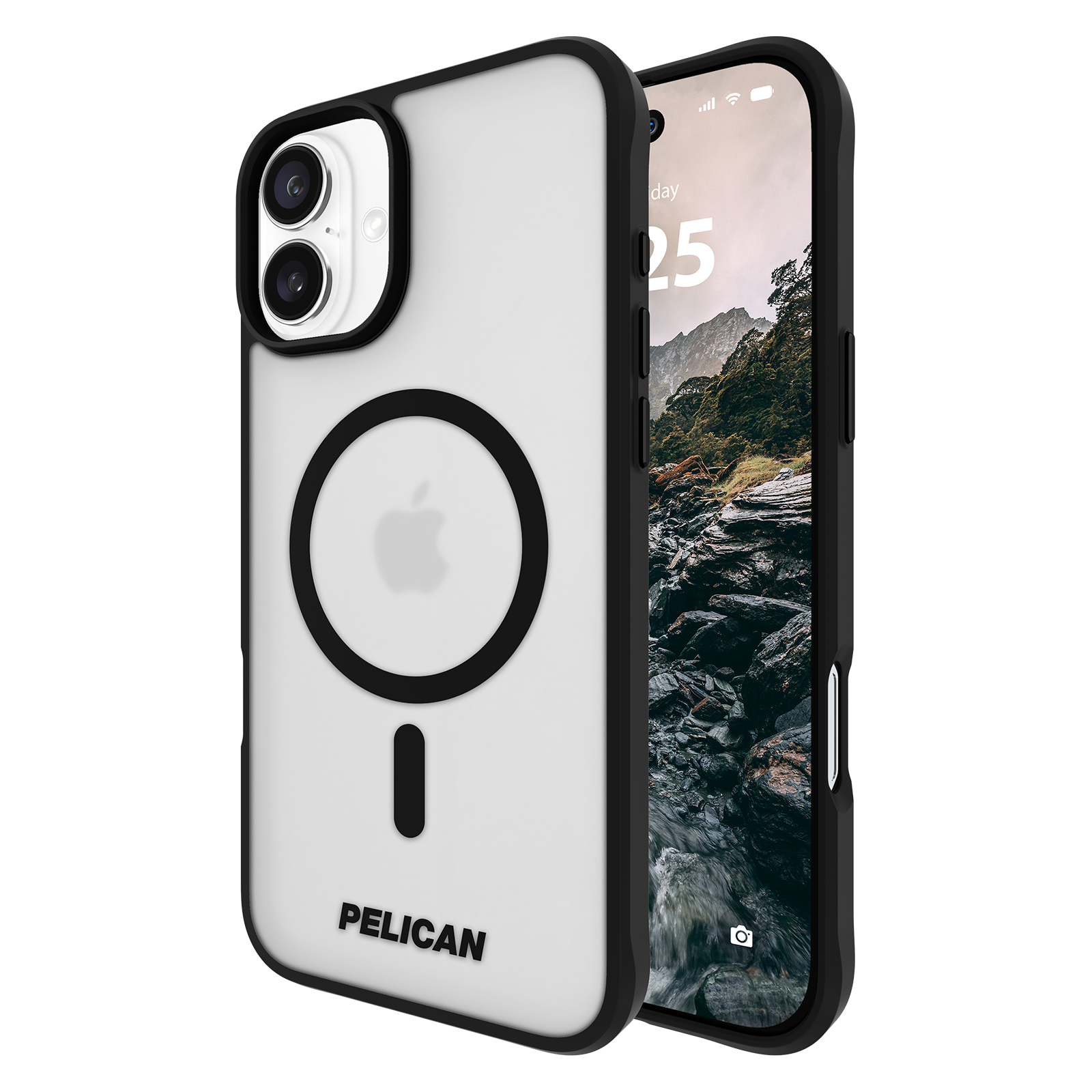 Pelican Ranger - Frosted Clear/Black w/ MagSafe