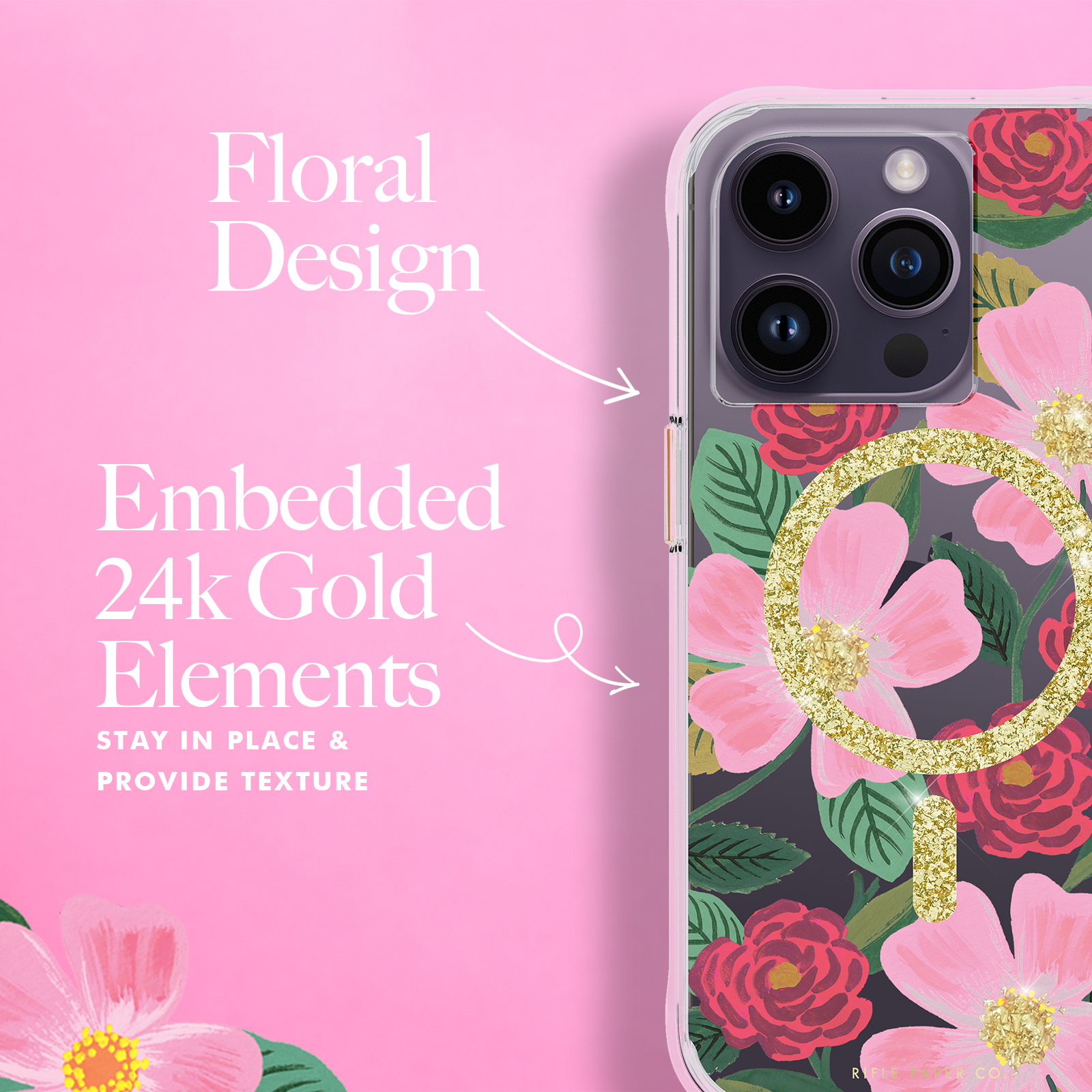 Rifle Paper Co. Rose Garden (Works with MagSafe)