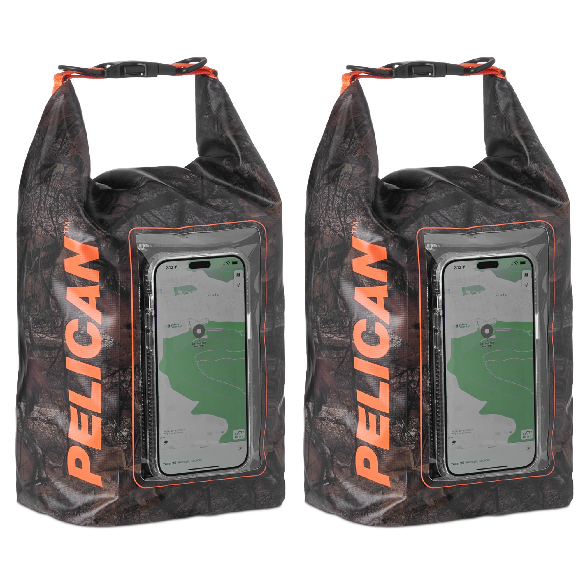 Pelican Marine Water Resistant Dry Bag - 2 Pack (Hunter Camo)